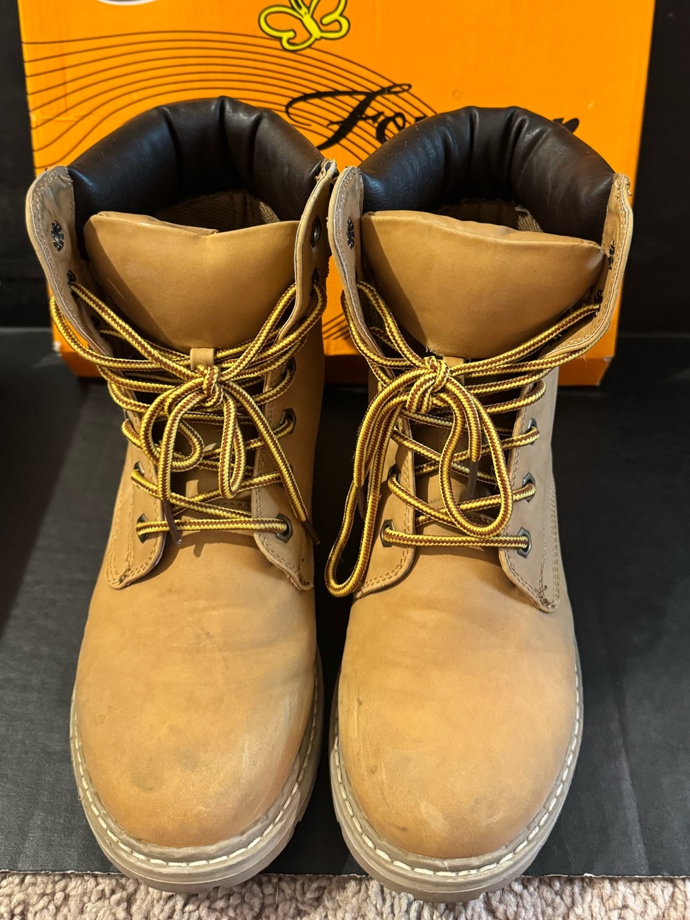 Non-Timberland boots 
Women’s Size 7.5
As shown in pics 
Open to offers